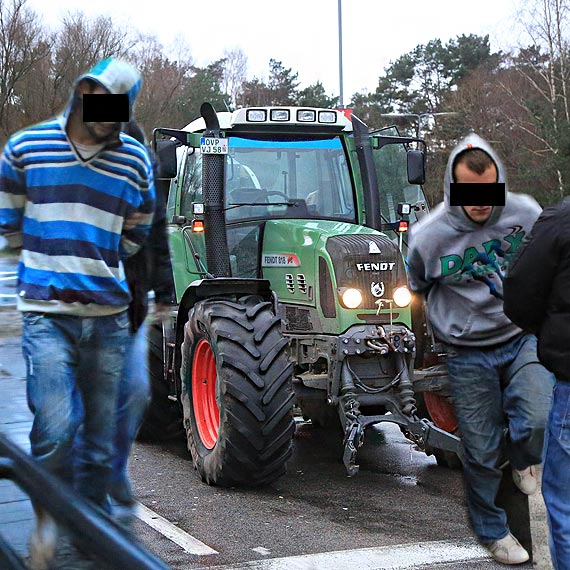 Po kradziey traktorw Niemcy obawiaj si kolejnych