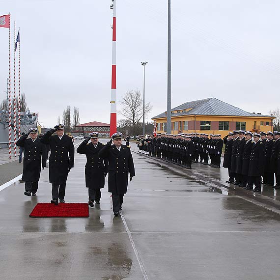 Nowym Komendantem świnoujskiego Portu Wojennego został komandor porucznik Marek Bartkowski