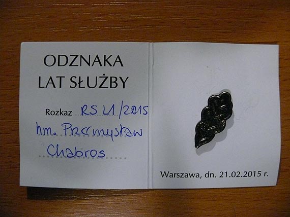 Komendant ZHR Świnoujście u Prezydenta RP
