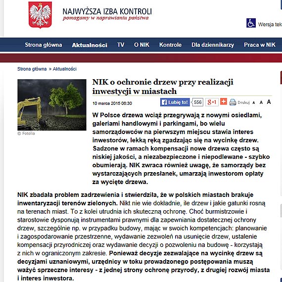 NIK gra w zielone