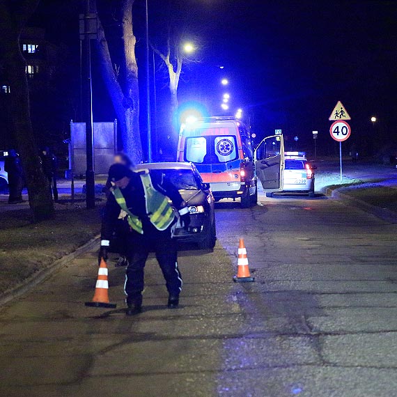 Groźny wypadek na Grunwaldzkiej. Potrącony mężczyzna przechodził w niedozwolonym miejscu