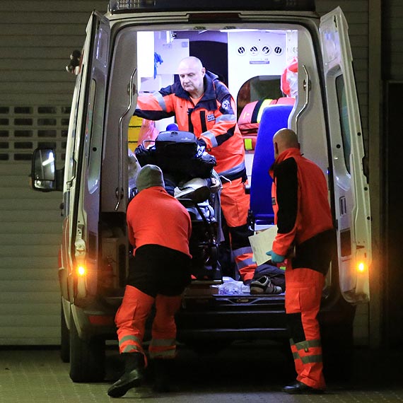 Groźny wypadek na Grunwaldzkiej. Potrącony mężczyzna przechodził w niedozwolonym miejscu