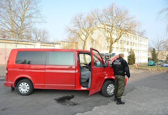 Stra Graniczna odzyskaa skradzionego w Szwecji volkswagena