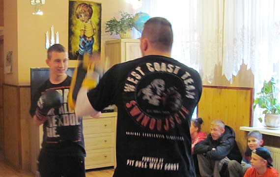 West Coast Team w orodku opiekuczo wychowawczym w Lubiniu