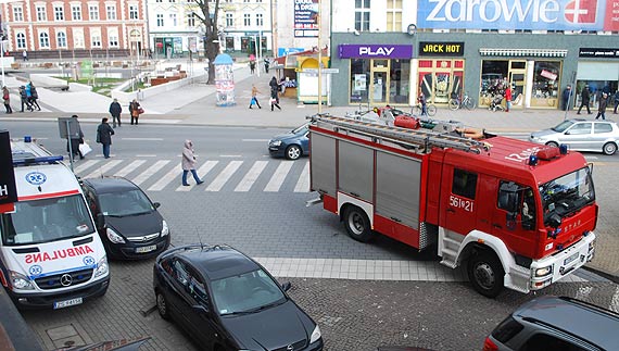 Znw zabrako karetki... Na szczcie tym razem wystarczyo czasu