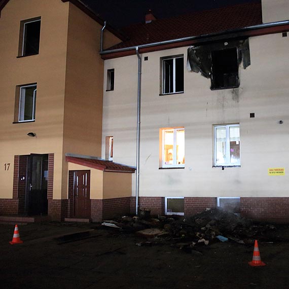 Poar mieszkania przy ulicy Kotaja. Ewakuowano mieszkacw bloku!