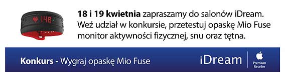  iDream, posiadajcy salon w szczeciskiej Galerii Kaskada, przeprowadzi akcj „yj zdrowo!”