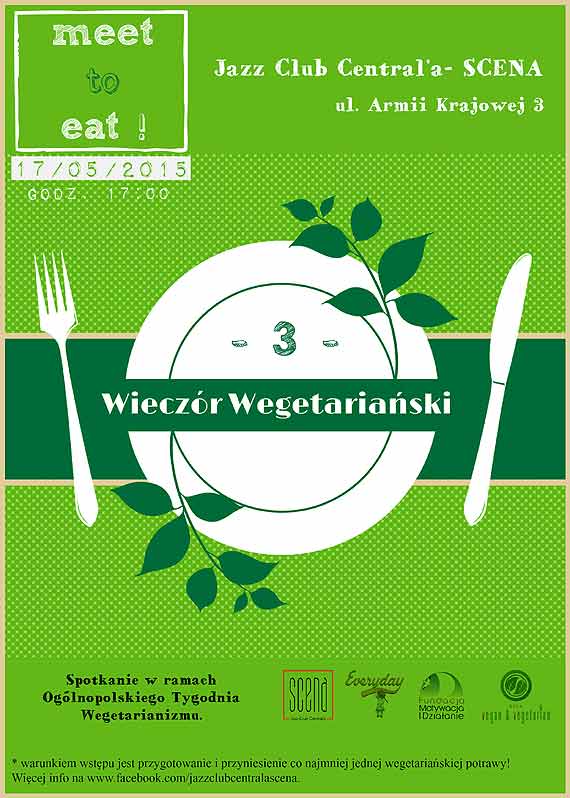 MEET to EAT ! - #3 Wieczr Wegetariaski