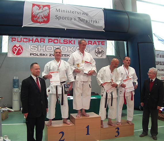 Aleksander Mikoajw z klubu Berserkers Team wywalczy srebro w Pucharze Polski Karate Shotokan!