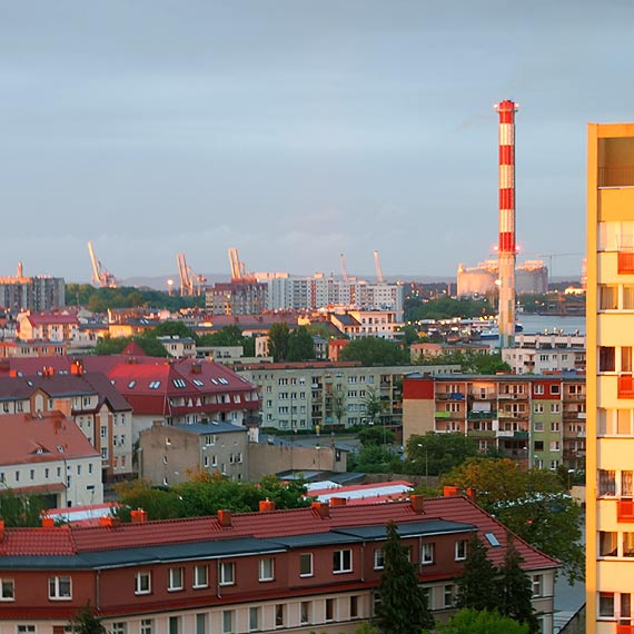 Burza wglowa nad winoujciem