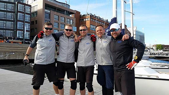 TeamBAKISTA zajmuje 2 miejsce w Oslo w regatach Aker Brygge Match Race!