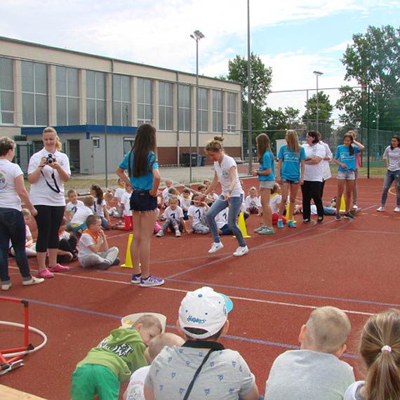 Festyn sportowy dla dzieci z przedszkoli