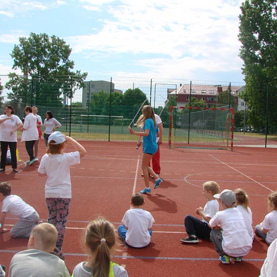 Festyn sportowy dla dzieci z przedszkoli