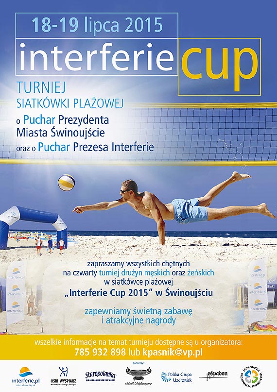 IV edycja turnieju siatkwki plaowej INTERFERIE Cup 2015