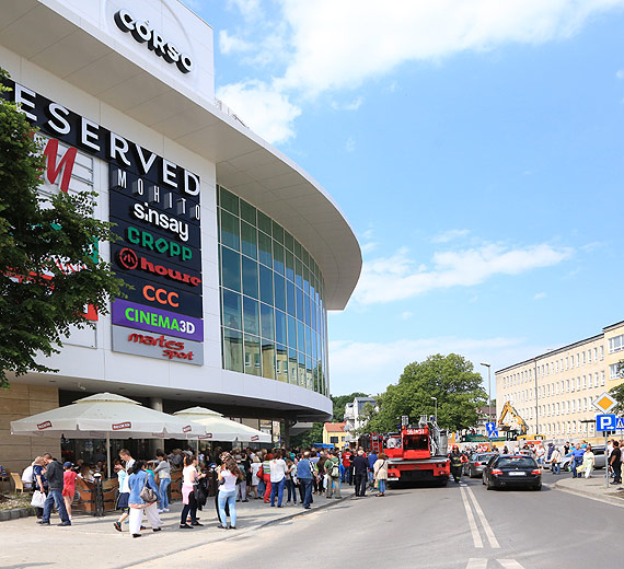 Poar w nowej galerii Corso? Ewakuowano wszystkich klientw i pracownikw!