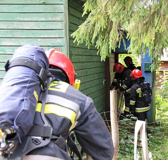 Faszywy alarm w pustostanie przy ulicy Grunwaldzkiej. Do akcji ruszyy 4 zastpy straakw