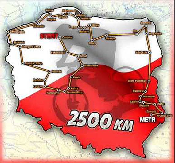 Robert wikliski dotar do winoujcia! 22-latek przejedzie 2500km dla chorych dzieci!