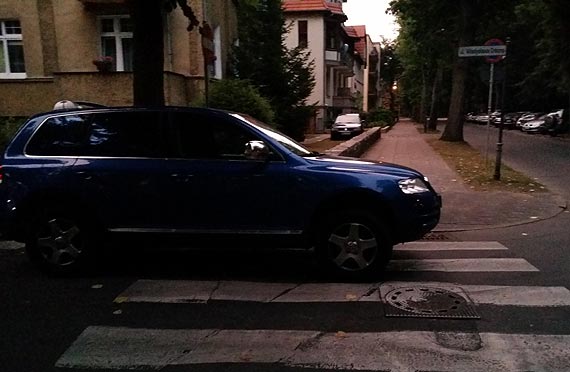 Na innych prawach?- jak parkuj nasi niemieccy ssiedzi