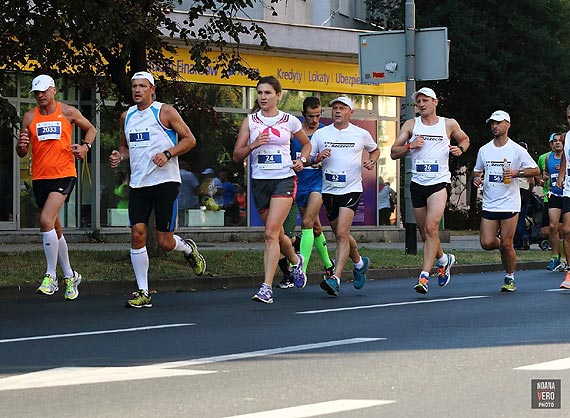 winoujcianka na podium w pmaratonie