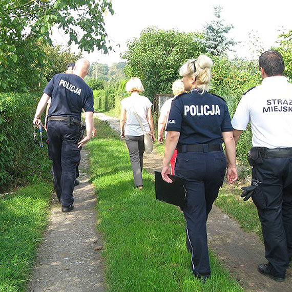 Policjanci kontrolowali ogrody dziakowe