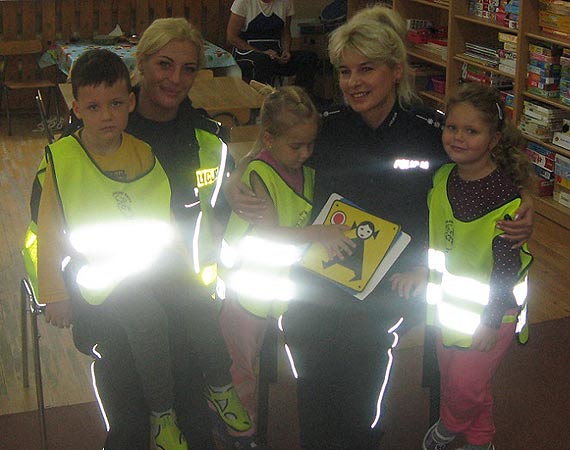 Bezpieczny przedszkolak - spotkanie z policjantami