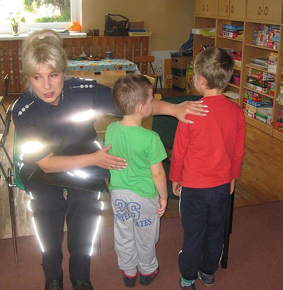 Bezpieczny przedszkolak - spotkanie z policjantami