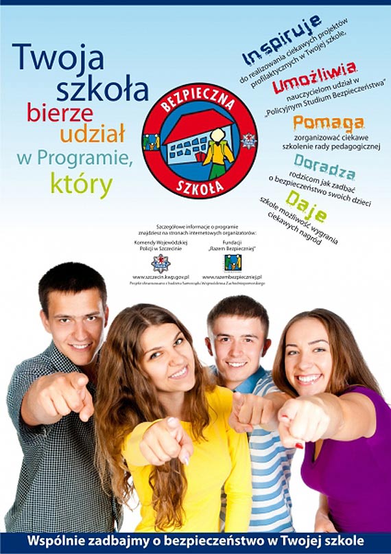 Policja: Program edukacji "Bezpieczna Szkoa"