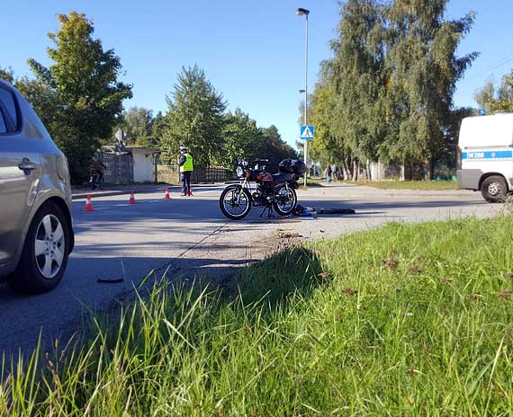 Co tak naprawd stao si na Karsiborskiej? Niejasne zdarzenie z pijanym motorowerzyst...