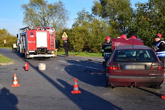 Powana kolizja na Pomorskiej! Volvo zderzyo si z audi! 