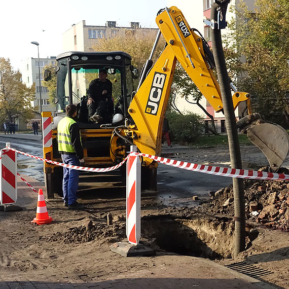 Na Kociuszki pka rura. Mieszkacy bez wody