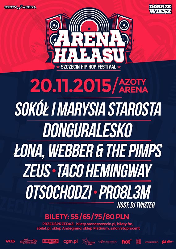 ARENA HAASU – 20.11.2015 r. - AZOTY ARENA – start g. 18.00