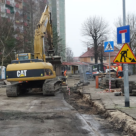 Uwaga! Z powodu przebudowy ulicy Kotaja w kranach bdzie niskie cinienie wody