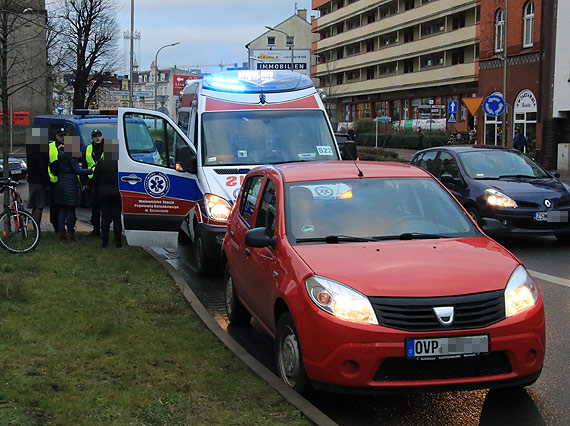 Czarny pitek na Grunwaldzkiej! Do godziny 15.00 doszo a do trzech potrce na tej ulicy!