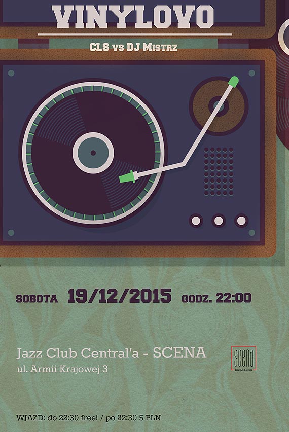 Vinylovo // CLS // DJ MISTRZ // 100% Vinyl // Jazz Club Central'a - SCENA