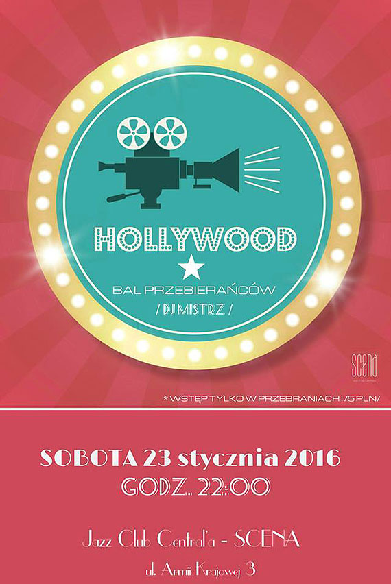 HOLLYWOOD w Scenie! // Bal Przebieracw // Dj Mistrz // Jazz Club Central'a - SCENA