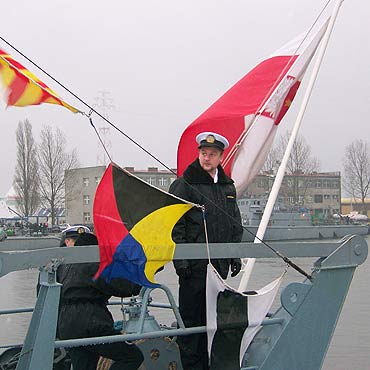 18. Rocznica Pierwszego Podniesienia Bandery na ORP 