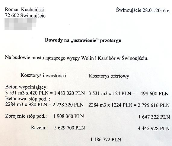 Kuchciski do murkiewicza: Naraa pan mieszkacw na katastrof