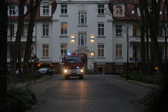 Czujka w hotelu Cesarskie Ogrody, postawia na nogi straakw!