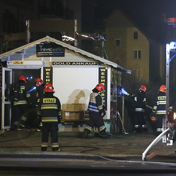 Policjanci zatrzymali podpalacza, ktry podpali punkt z papierosami przy Legionw!