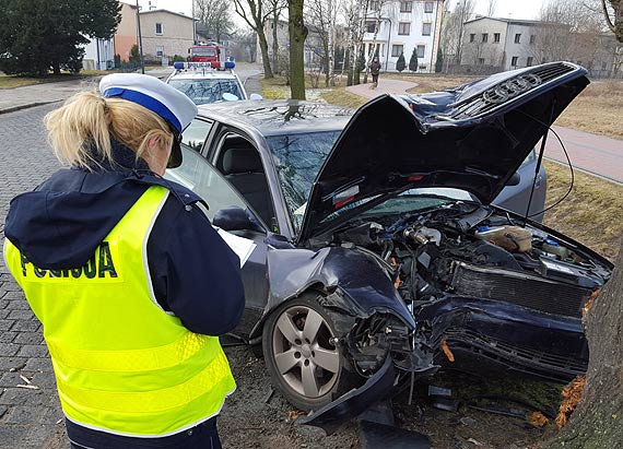 Beata Olszewska: Kolizja znajdzie swj fina w sdzie. Mczynie zostao zatrzymane prawo jazdy