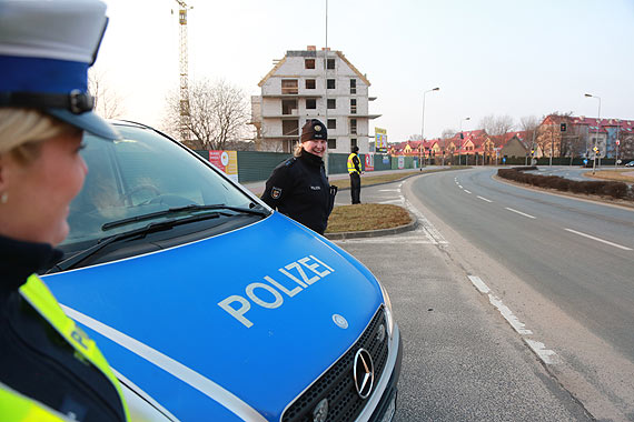 Niemieccy policjanci zatrzymywali pojazdy na ulicy 11 Listopada! Kierowcy w szoku!