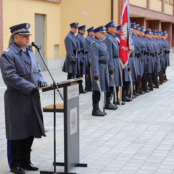 Poegnianie z jednostk nadinsp. Jarosawa Sawickiego