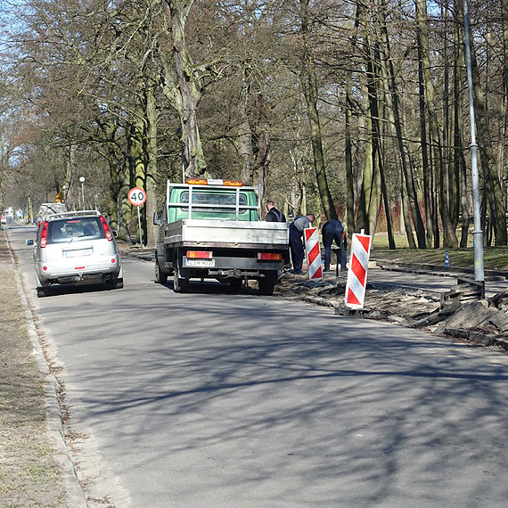 Chodnik na Chrobrego doczeka si w kocu remontu