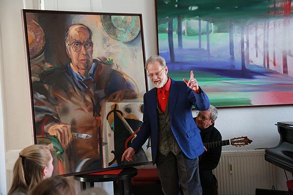 Malarstwo Nilsa Burwitza zaprezentowaa Villa „Irmgard”. Wernisa by prawdziwym wydarzeniem!