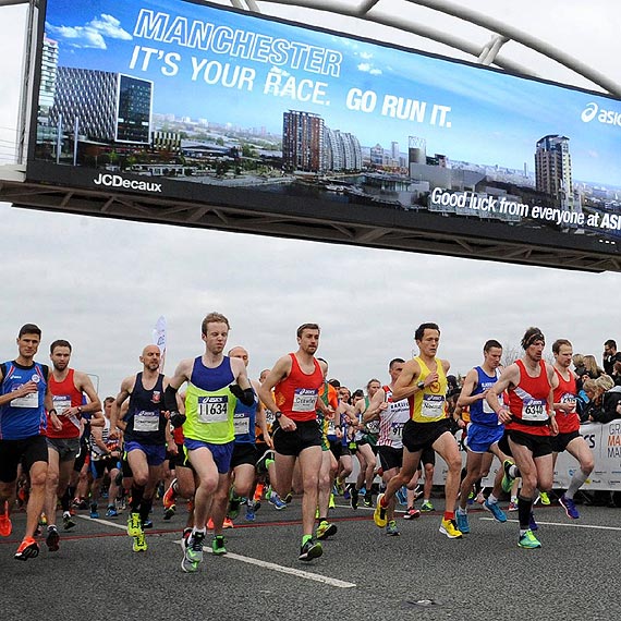 The 40th ASICS Greater Manchester Marathon