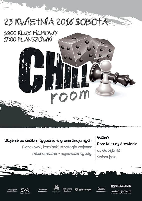 wiat oczami dziecka i planszwki! Chillroom startuje ju w t sobot!