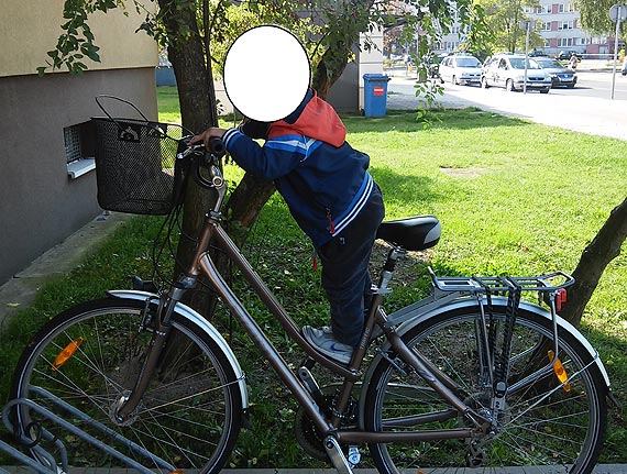Naszej Czytelniczce skradziono w nocy rower! Pommy go odnale! 