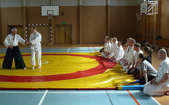 Sta aikido ze Sawomirem Wysoczarskim