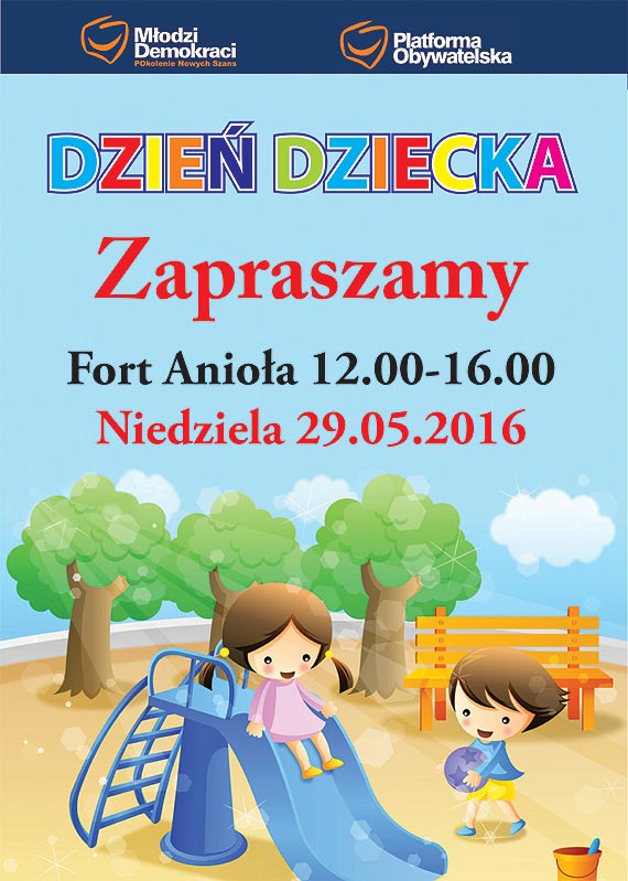 Dzie Dziecka 29.05.2016 niedziela Fort Anioa