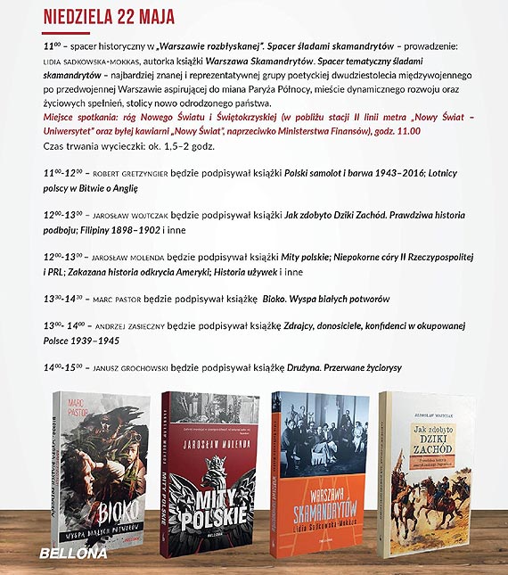 Świnoujska premiera na Warszawskich Targach Książki